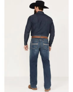 Cinch Men's Grant Medium Stonewash Relaxed Boot Performance Stretch Denim Jeans -Gates Shop 2000380041 402 P3