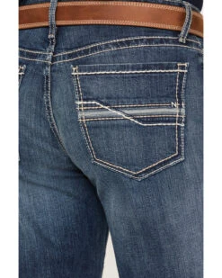 Cinch Men's Grant Medium Stonewash Relaxed Boot Performance Stretch Denim Jeans -Gates Shop 2000380041 402 P4