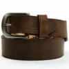 Red Dirt Hat Co. Men's Oiled Finish Leather Belt