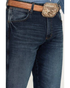 Wrangler Retro Men's Medium Wash Slim Straight Stretch Jeans -Gates Shop 2000394535 414 P2