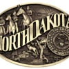 Montana Silversmiths North Dakota State Heritage Attitude Belt Buckle -Gates Shop 290B83 15 P1