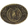 Montana Silversmiths Men's Heritage Outdoor Series Wild Stag Carved Belt Buckle -Gates Shop 290C15 15 P1