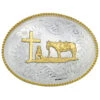 Montana Silversmiths Christian Cowboy Western Belt Buckle -Gates Shop 290D92 94 P1
